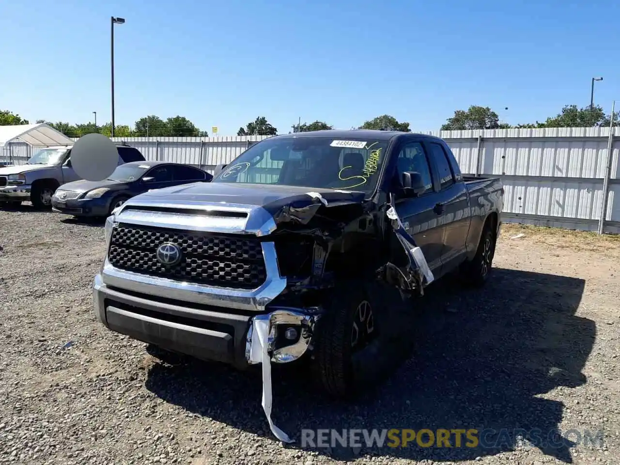 2 Photograph of a damaged car 5TFUY5F18MX994143 TOYOTA TUNDRA 2021