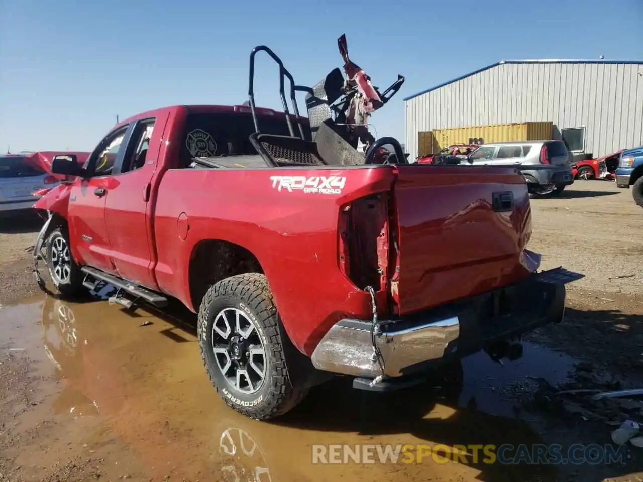 3 Photograph of a damaged car 5TFUY5F19MX033874 TOYOTA TUNDRA 2021