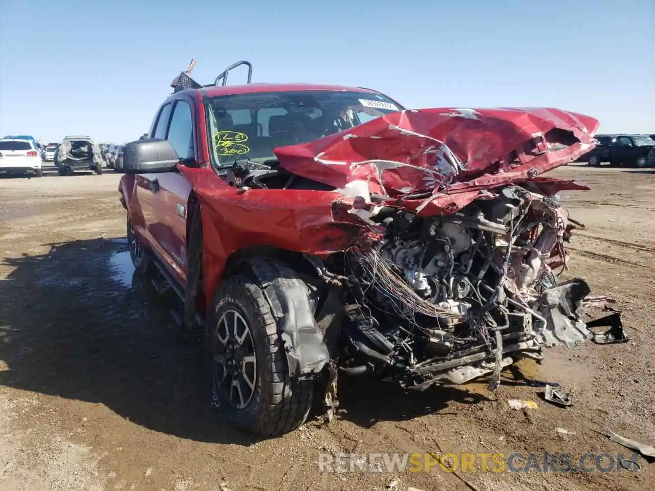 9 Photograph of a damaged car 5TFUY5F19MX033874 TOYOTA TUNDRA 2021