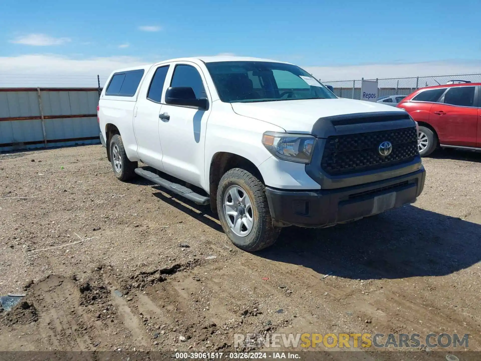 1 Photograph of a damaged car 5TFUY5F19MX044101 TOYOTA TUNDRA 2021