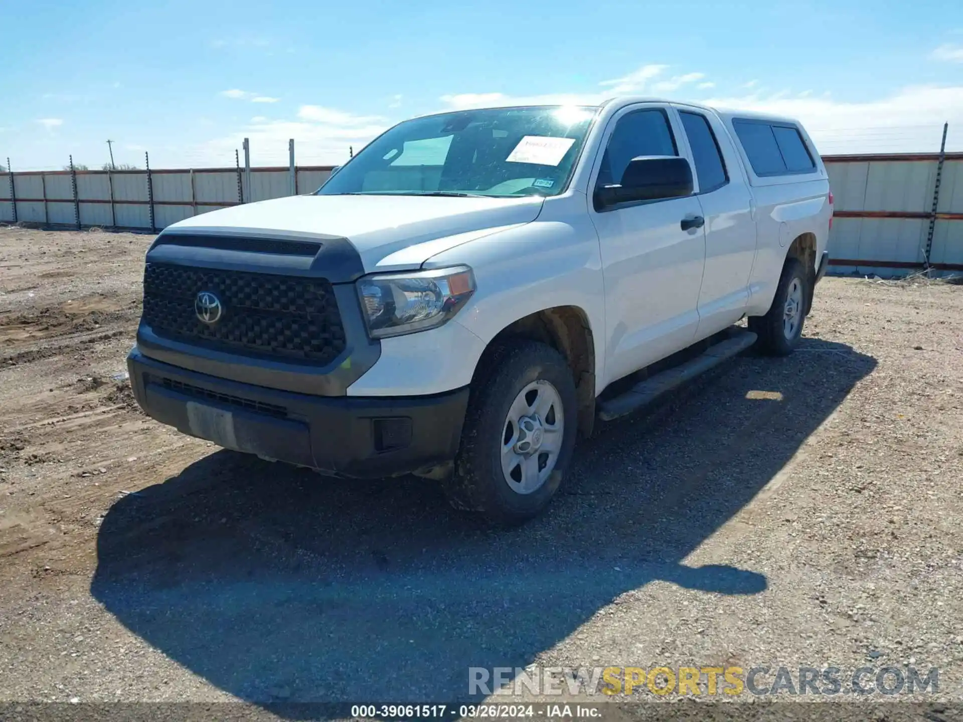 2 Photograph of a damaged car 5TFUY5F19MX044101 TOYOTA TUNDRA 2021