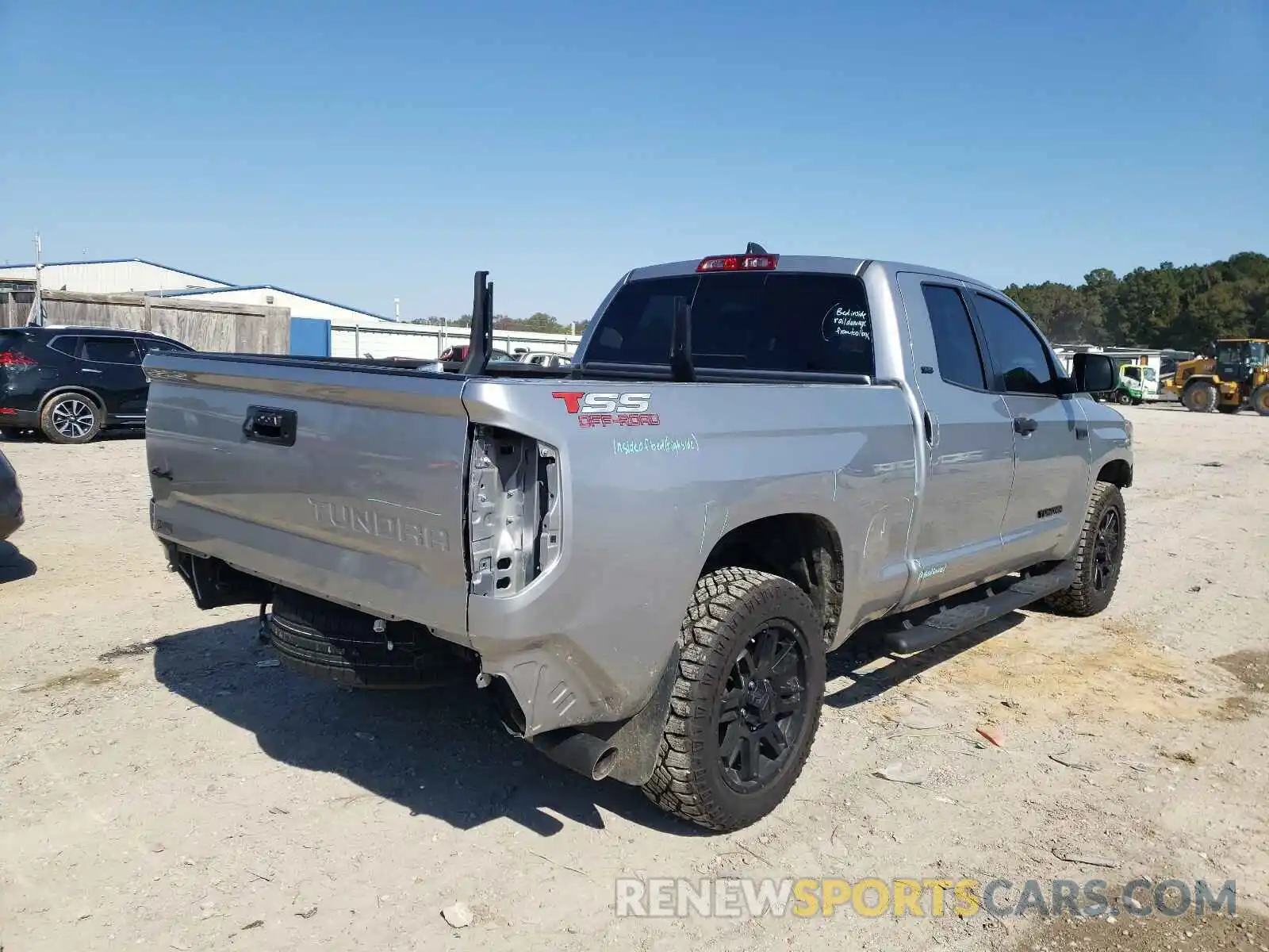 4 Photograph of a damaged car 5TFUY5F19MX960518 TOYOTA TUNDRA 2021