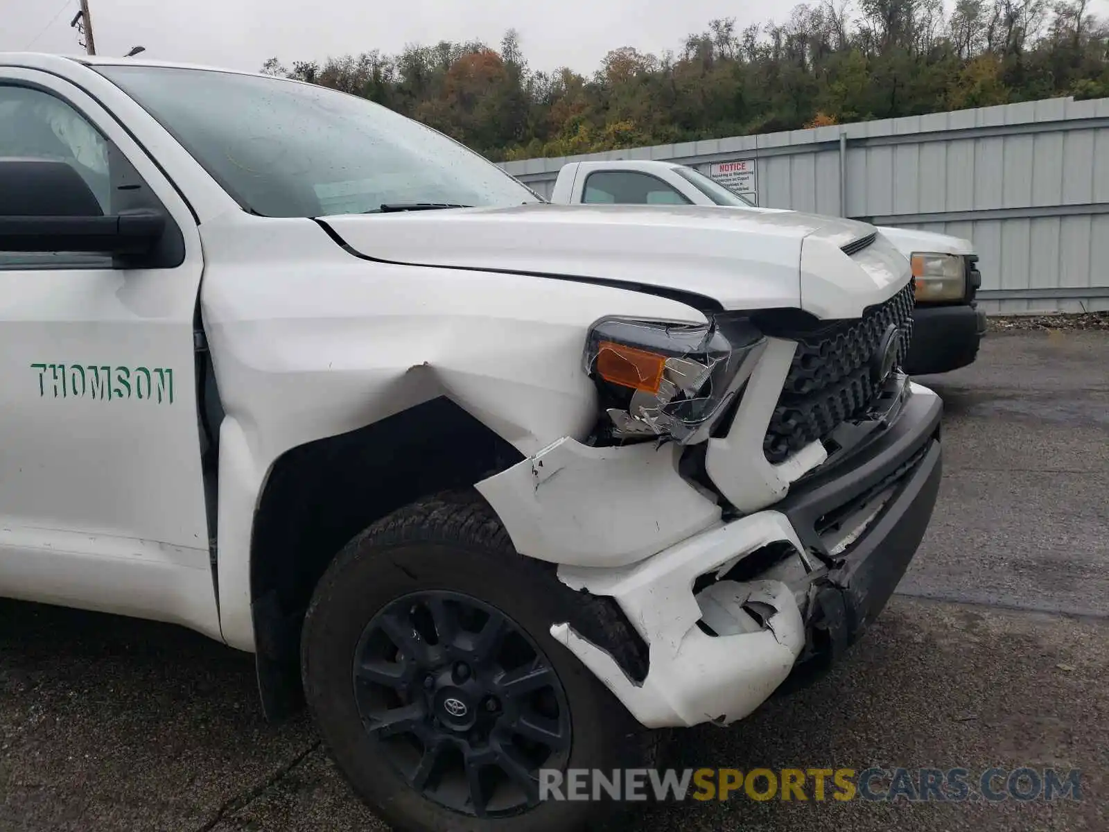 9 Photograph of a damaged car 5TFUY5F19MX969638 TOYOTA TUNDRA 2021