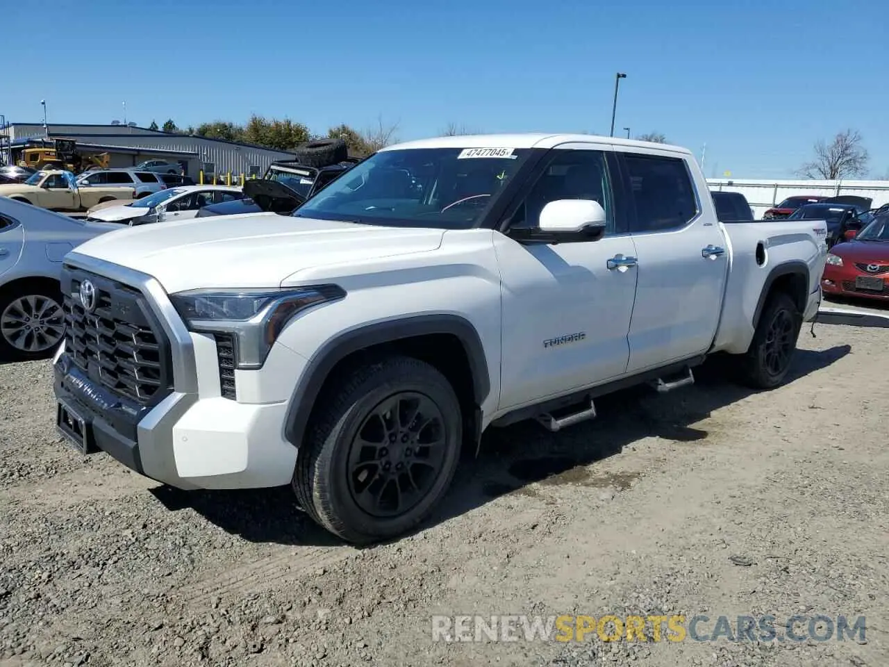 1 Photograph of a damaged car 5TFJA5BC1NX002361 TOYOTA TUNDRA 2022