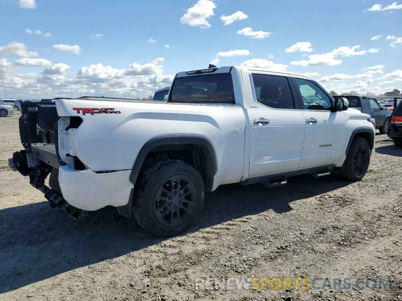 3 Photograph of a damaged car 5TFJA5BC1NX002361 TOYOTA TUNDRA 2022