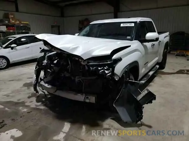 10 Photograph of a damaged car 5TFJA5DA1NX015655 TOYOTA TUNDRA 2022