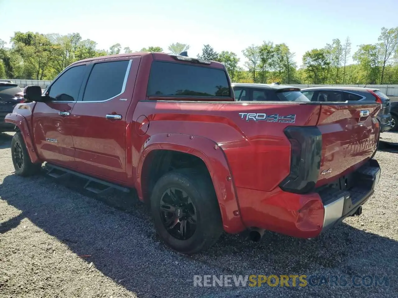 2 Photograph of a damaged car 5TFJA5DB5NX010953 TOYOTA TUNDRA 2022