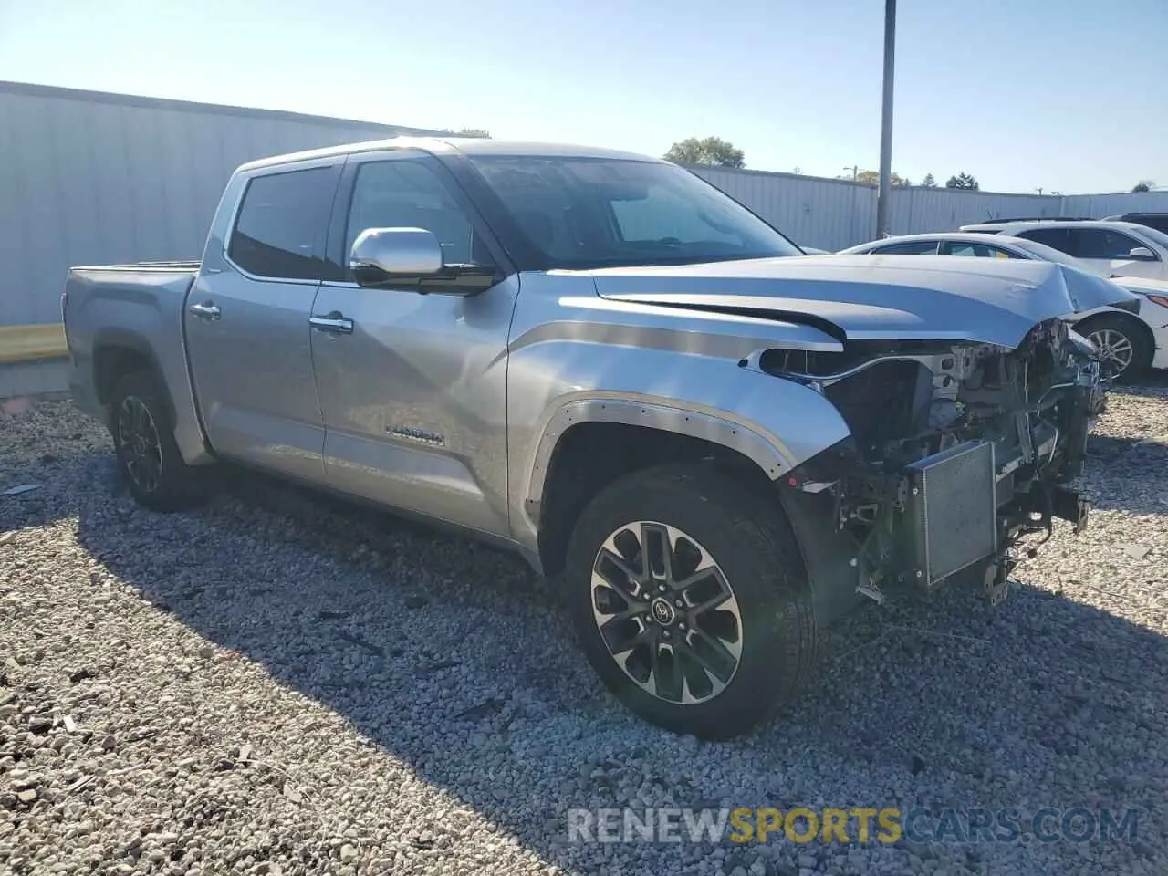4 Photograph of a damaged car 5TFJA5DB6NX052337 TOYOTA TUNDRA 2022