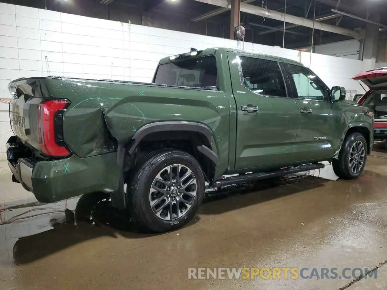 3 Photograph of a damaged car 5TFJA5DB7NX030797 TOYOTA TUNDRA 2022