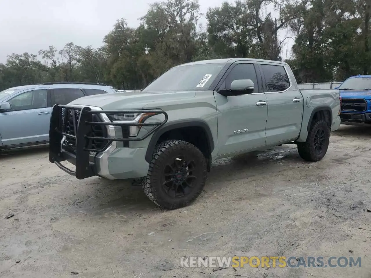1 Photograph of a damaged car 5TFJA5DB8NX035443 TOYOTA TUNDRA 2022