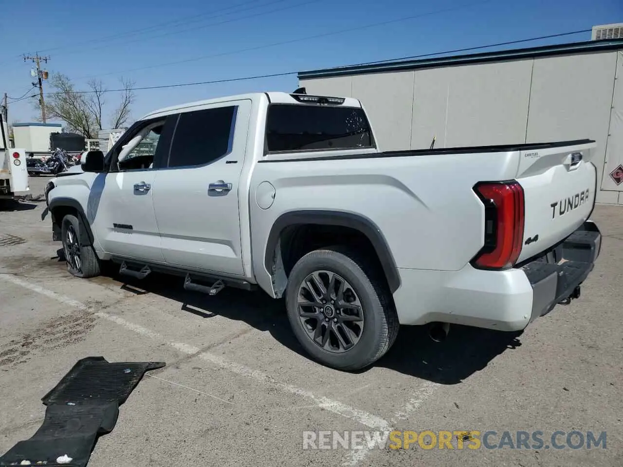 2 Photograph of a damaged car 5TFJA5DB9NX018019 TOYOTA TUNDRA 2022