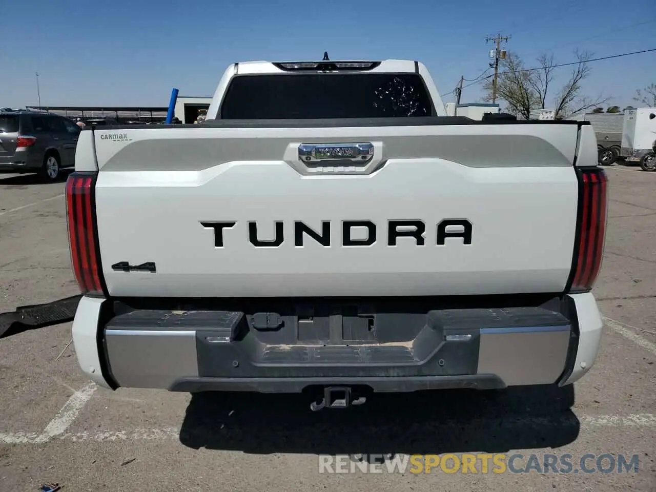 6 Photograph of a damaged car 5TFJA5DB9NX018019 TOYOTA TUNDRA 2022