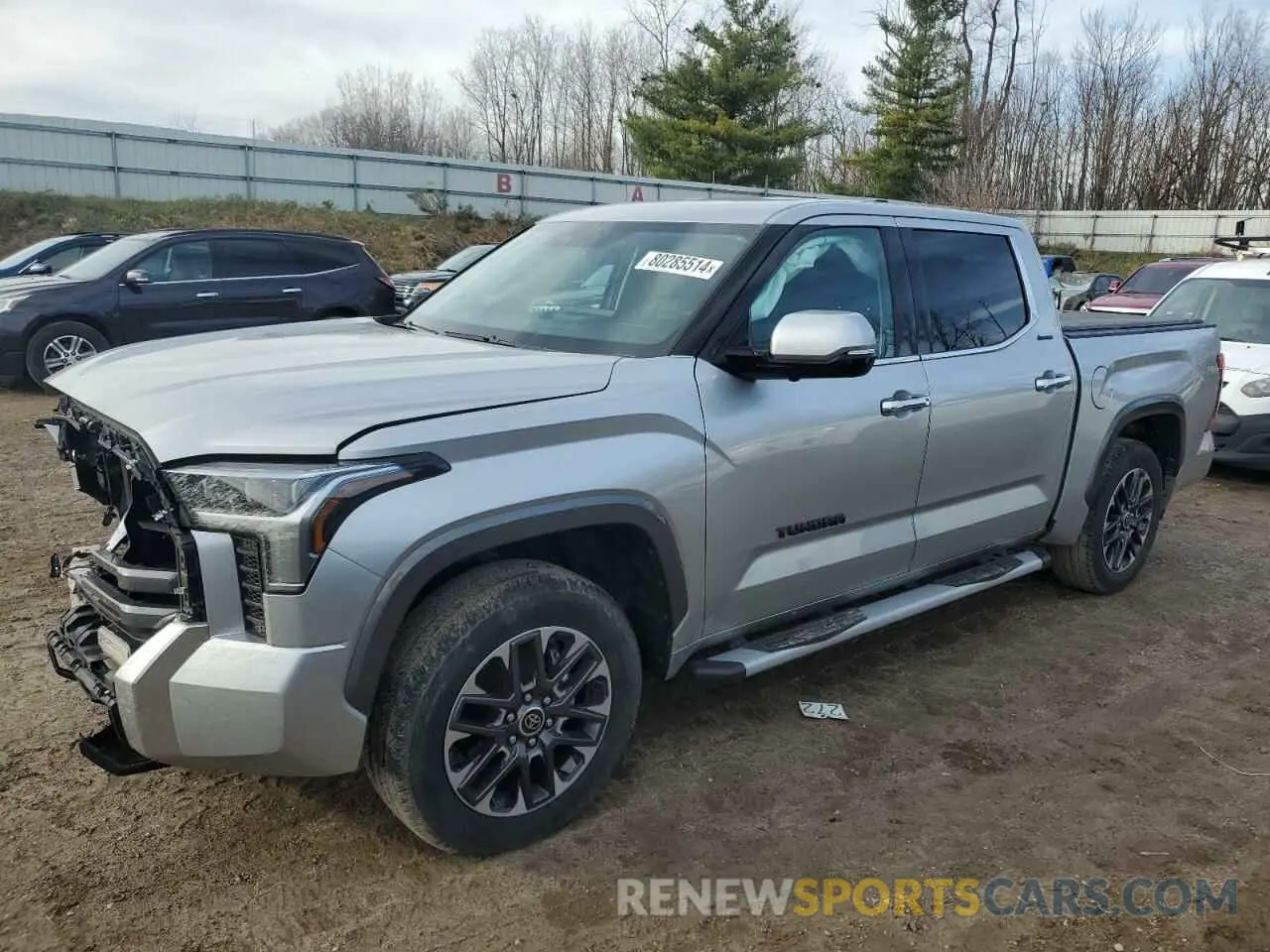 1 Photograph of a damaged car 5TFJA5DB9NX028484 TOYOTA TUNDRA 2022