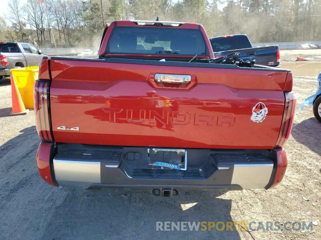 6 Photograph of a damaged car 5TFJA5EC9NX006234 TOYOTA TUNDRA 2022