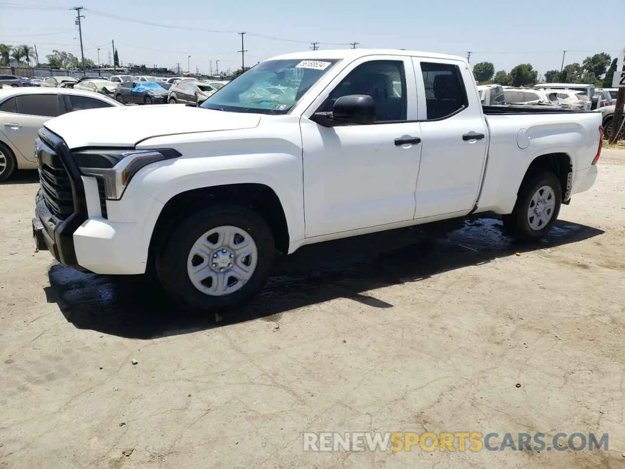 1 Photograph of a damaged car 5TFKB5AA3NX013623 TOYOTA TUNDRA 2022