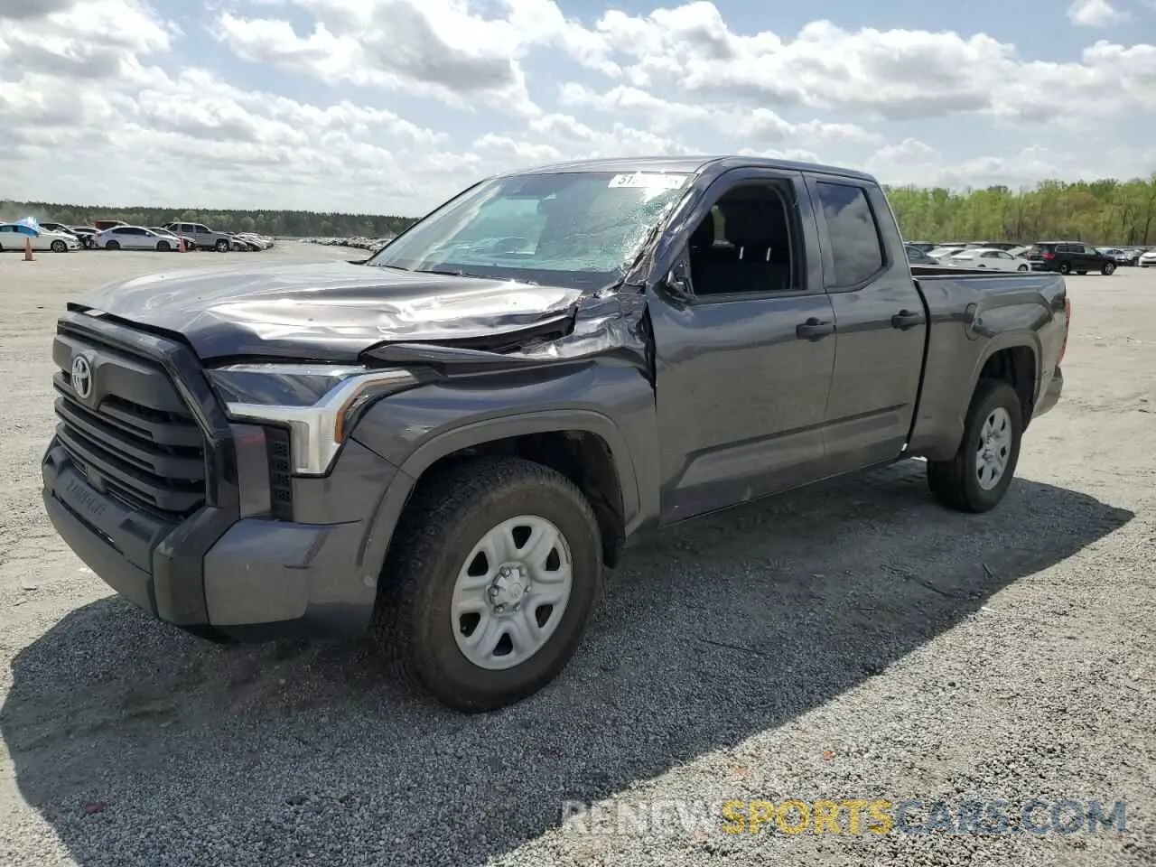 1 Photograph of a damaged car 5TFKB5DA7NX047592 TOYOTA TUNDRA 2022