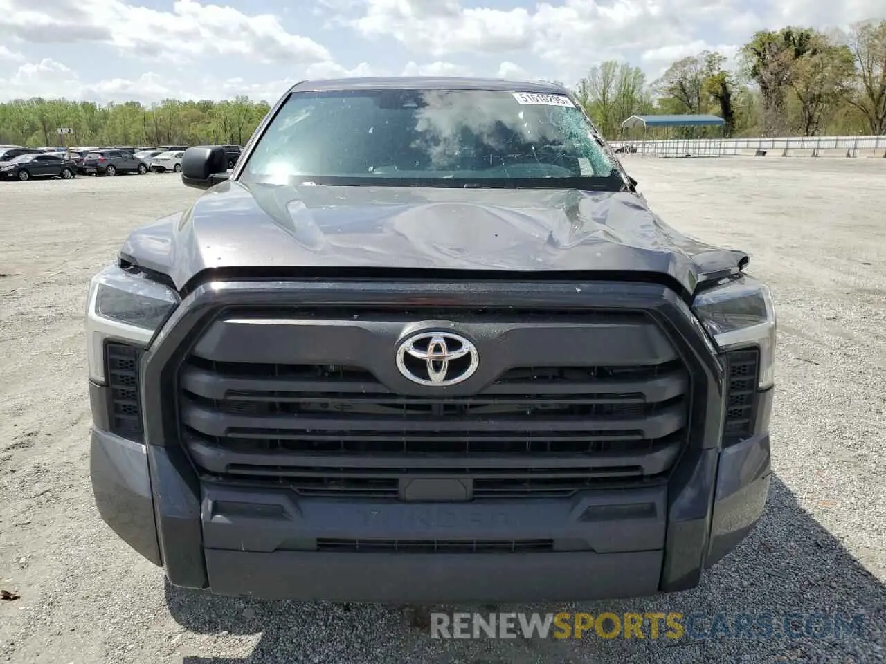 5 Photograph of a damaged car 5TFKB5DA7NX047592 TOYOTA TUNDRA 2022