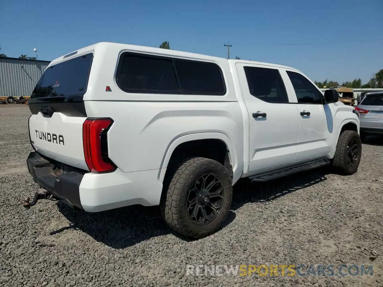 3 Photograph of a damaged car 5TFKB5DB1NX014807 TOYOTA TUNDRA 2022