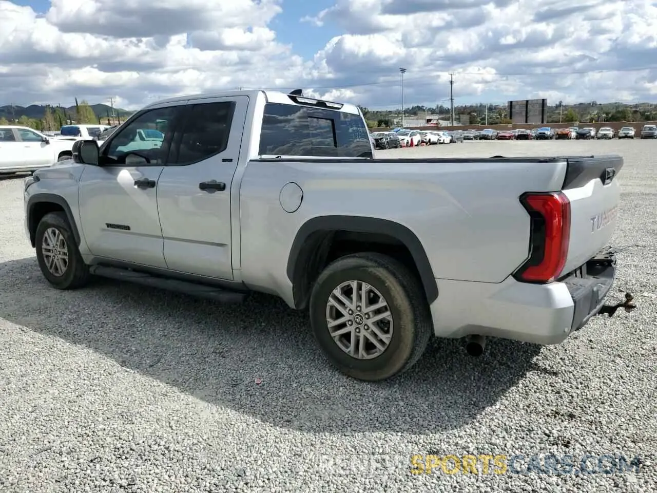 2 Photograph of a damaged car 5TFLA5AA3NX011782 TOYOTA TUNDRA 2022