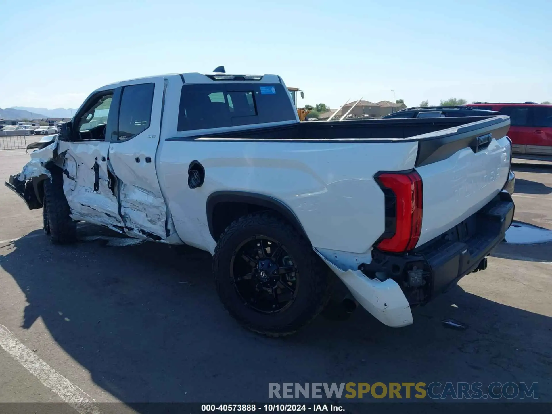 3 Photograph of a damaged car 5TFLA5AA7NX006066 TOYOTA TUNDRA 2022