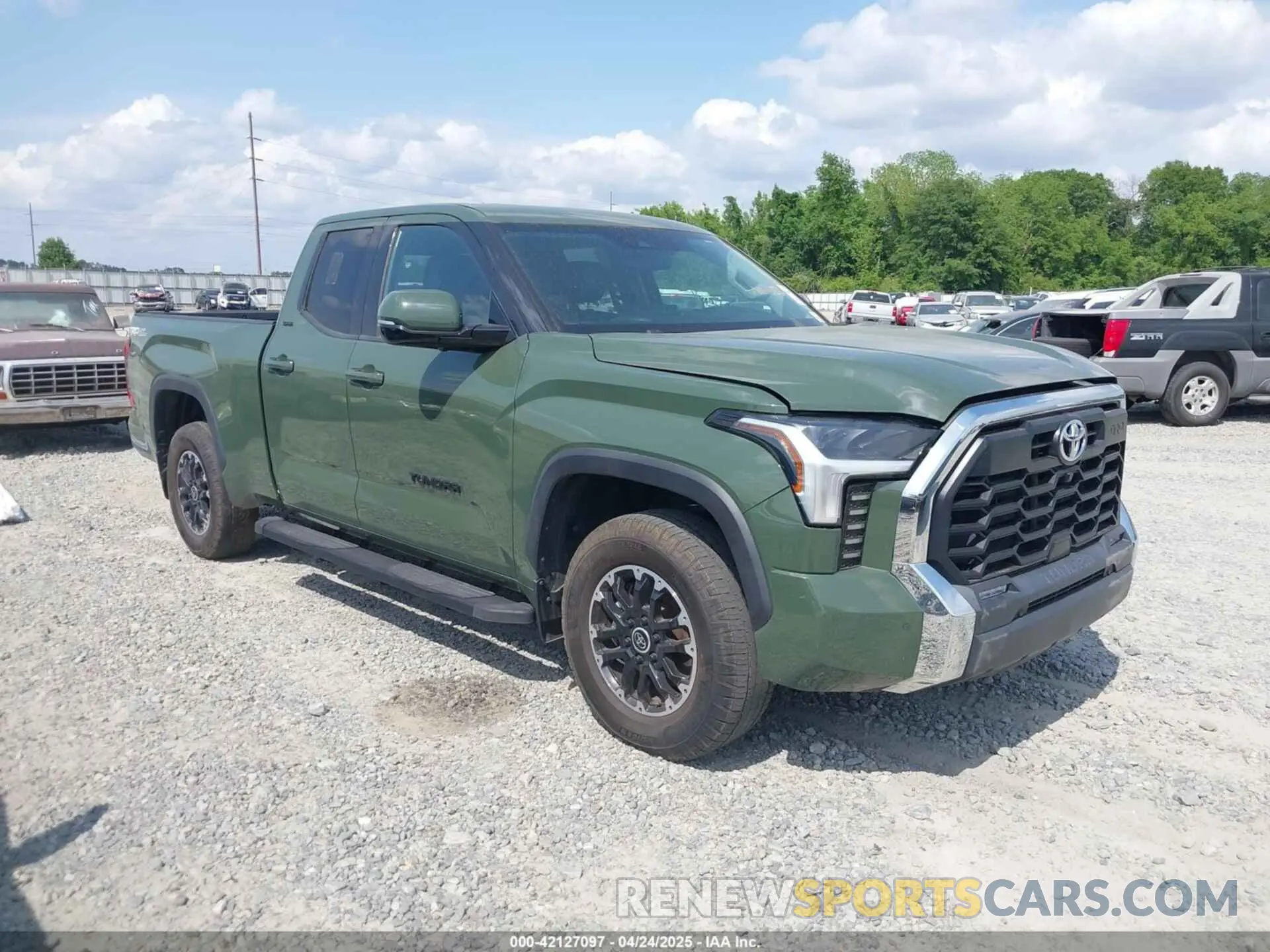 1 Photograph of a damaged car 5TFLA5AA8NX007839 TOYOTA TUNDRA 2022