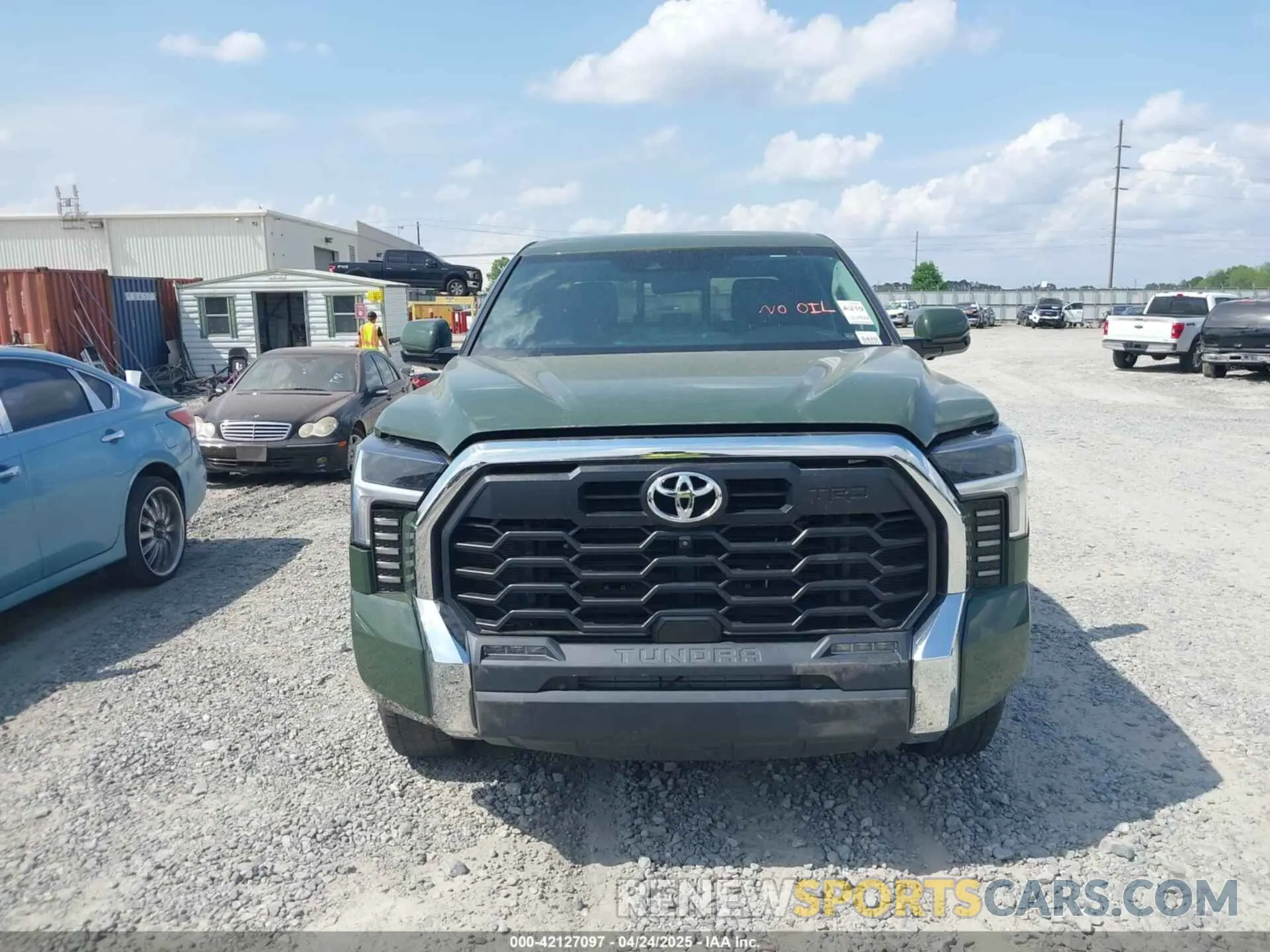13 Photograph of a damaged car 5TFLA5AA8NX007839 TOYOTA TUNDRA 2022