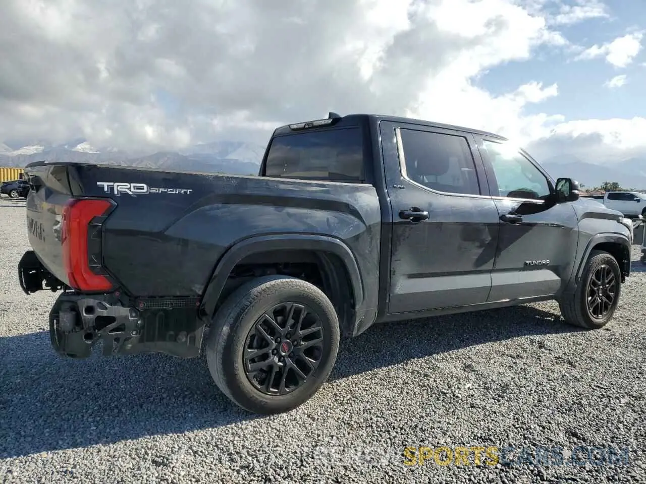 3 Photograph of a damaged car 5TFLA5AB0NX012154 TOYOTA TUNDRA 2022