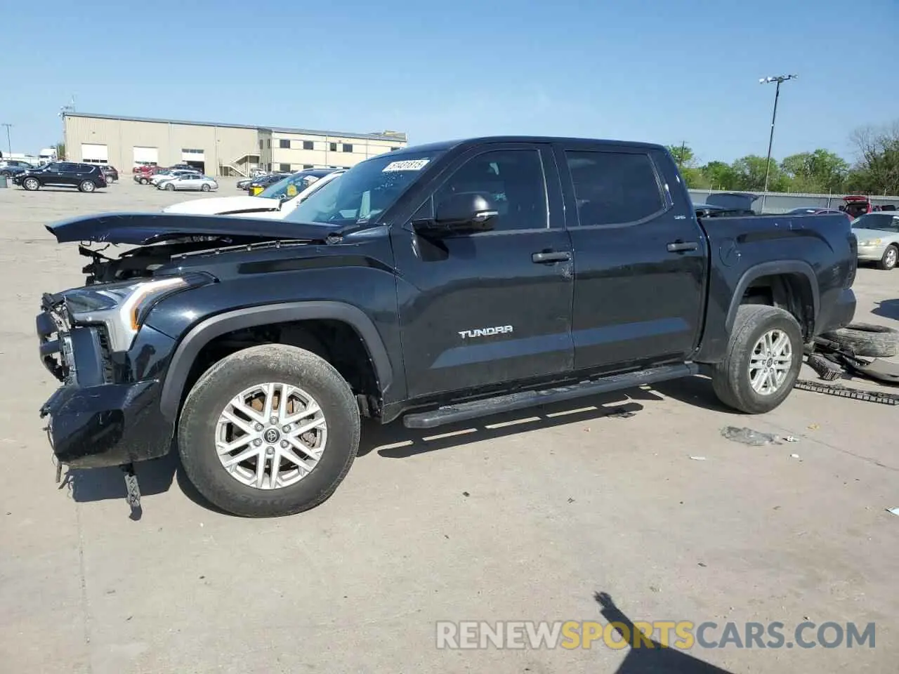 1 Photograph of a damaged car 5TFLA5AB1NX009652 TOYOTA TUNDRA 2022