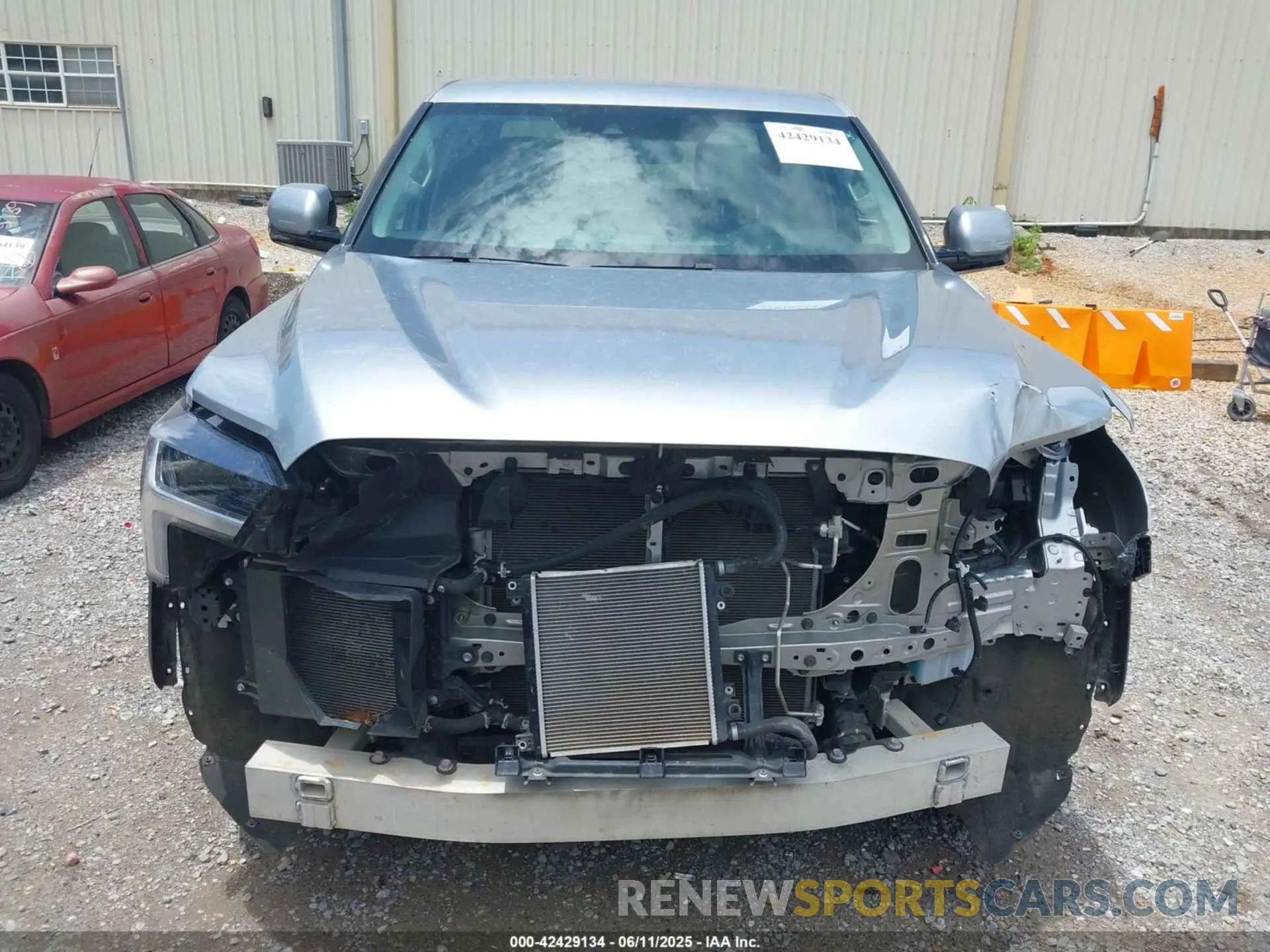 13 Photograph of a damaged car 5TFLA5AB3NX017848 TOYOTA TUNDRA 2022