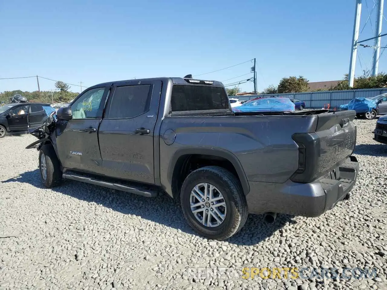 2 Photograph of a damaged car 5TFLA5ABXNX008922 TOYOTA TUNDRA 2022