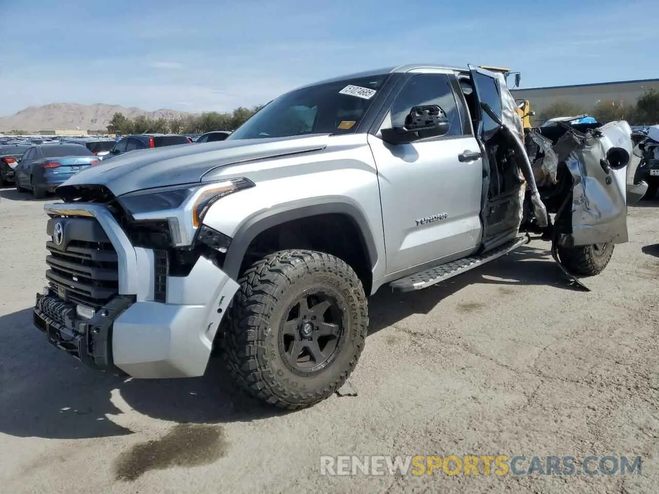 1 Photograph of a damaged car 5TFLA5DA0NX048123 TOYOTA TUNDRA 2022