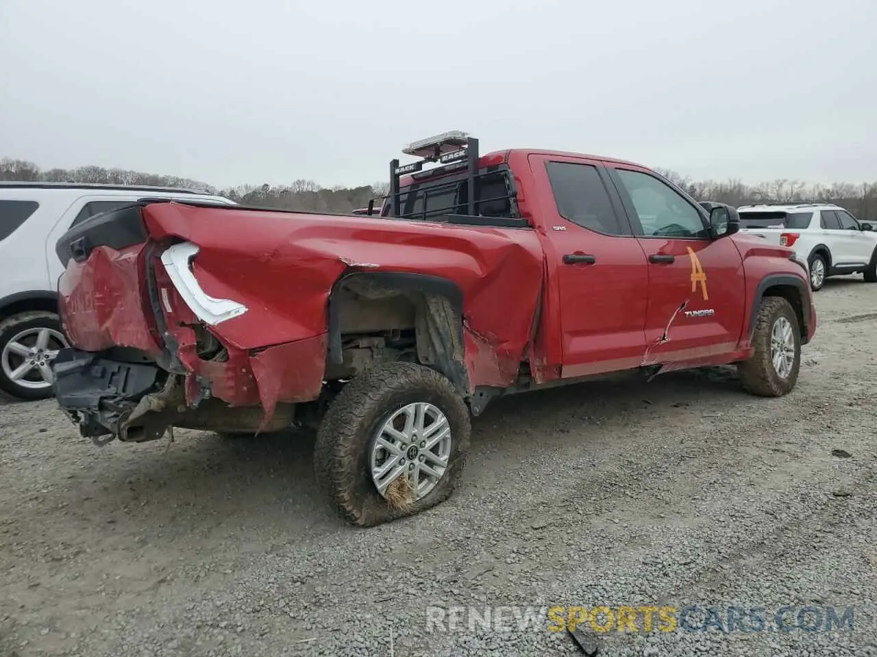 3 Photograph of a damaged car 5TFLA5DA8NX052436 TOYOTA TUNDRA 2022