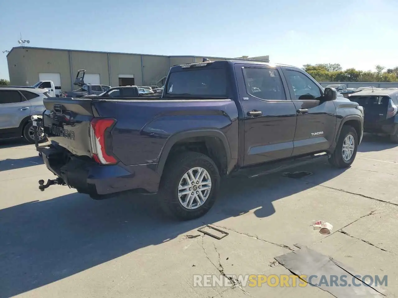 3 Photograph of a damaged car 5TFLA5DB0NX013932 TOYOTA TUNDRA 2022