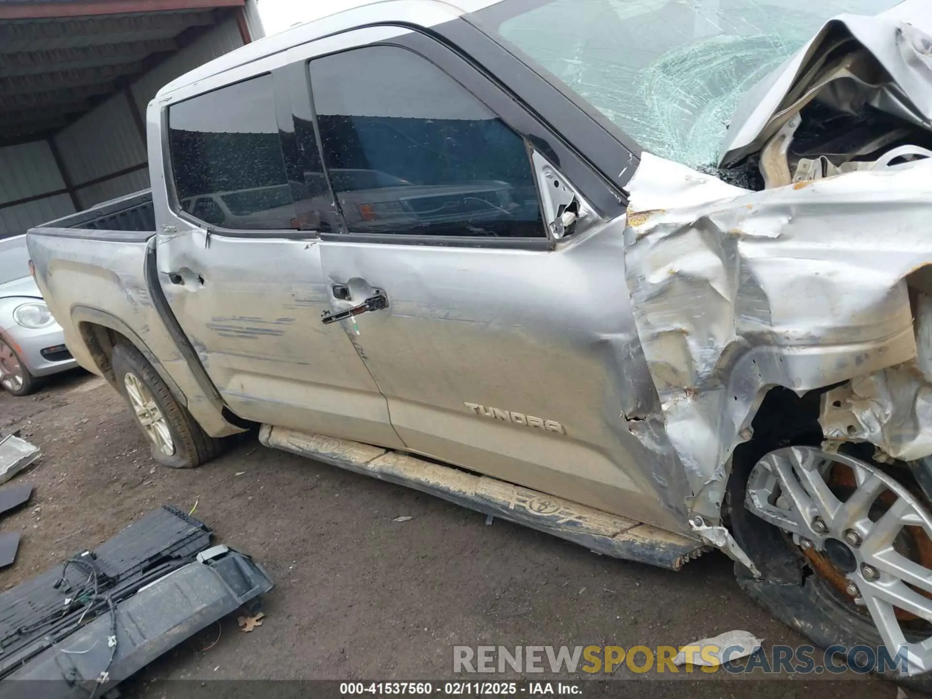 13 Photograph of a damaged car 5TFLA5DB1NX017228 TOYOTA TUNDRA 2022