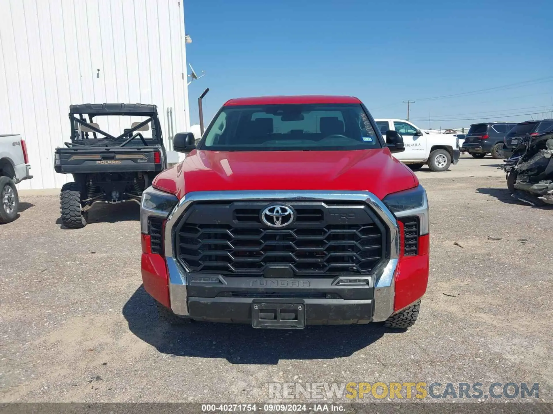 12 Photograph of a damaged car 5TFLA5DB1NX018525 TOYOTA TUNDRA 2022