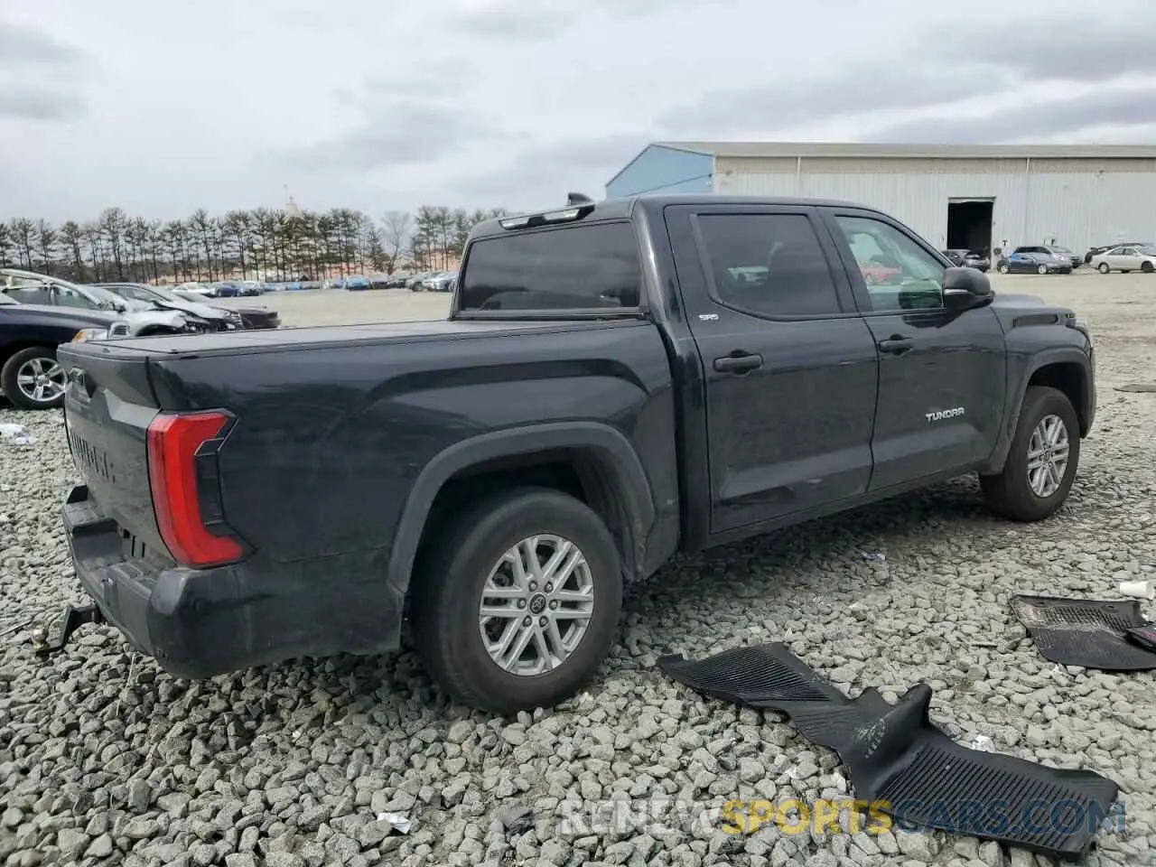 3 Photograph of a damaged car 5TFLA5DB4NX026344 TOYOTA TUNDRA 2022
