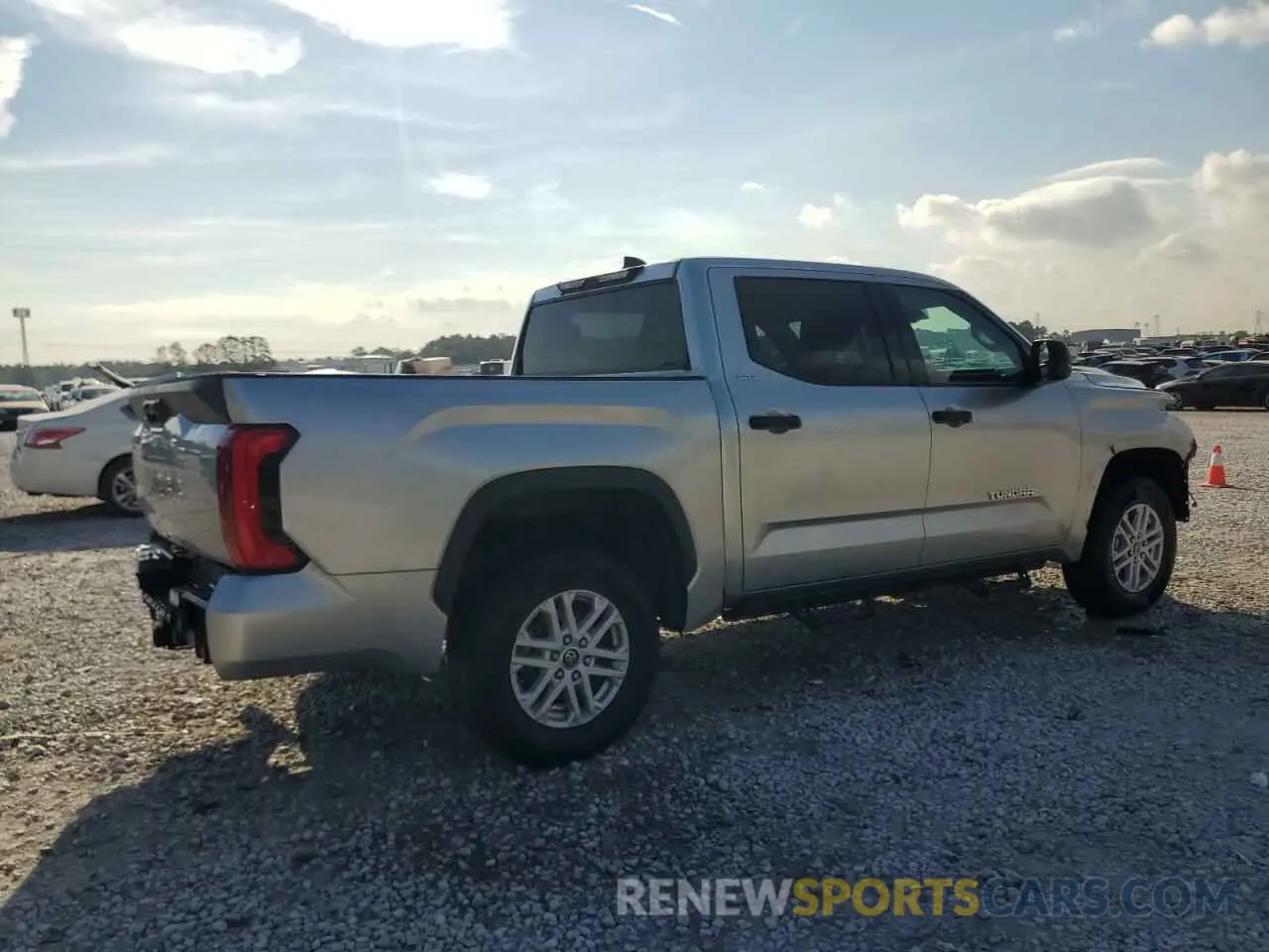 3 Photograph of a damaged car 5TFLA5DB5NX010640 TOYOTA TUNDRA 2022