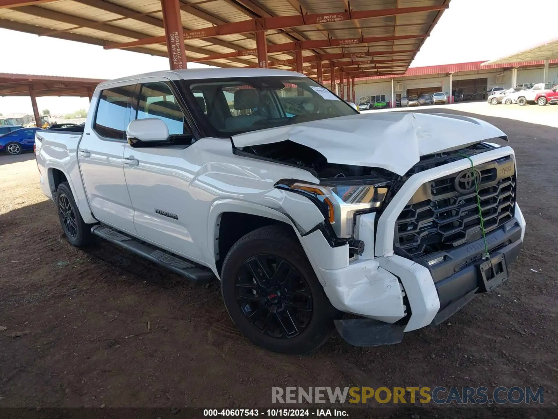 1 Photograph of a damaged car 5TFLA5DB6NX008847 TOYOTA TUNDRA 2022