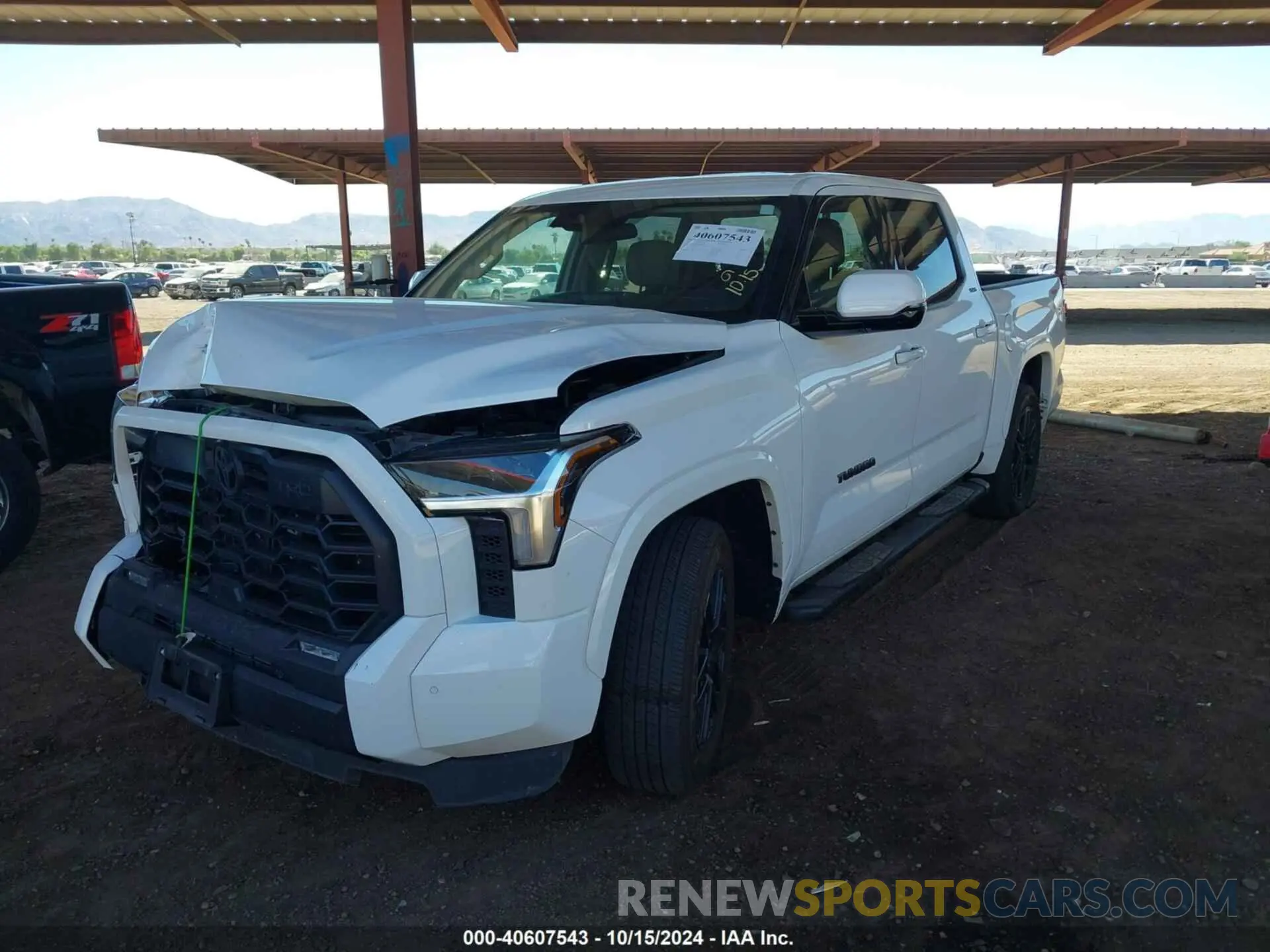 2 Photograph of a damaged car 5TFLA5DB6NX008847 TOYOTA TUNDRA 2022