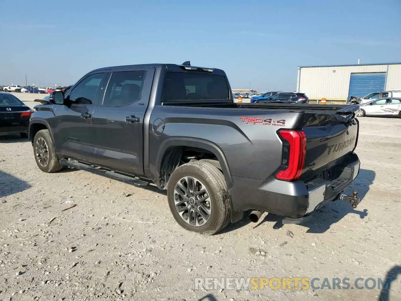 2 Photograph of a damaged car 5TFLA5DB6NX054114 TOYOTA TUNDRA 2022