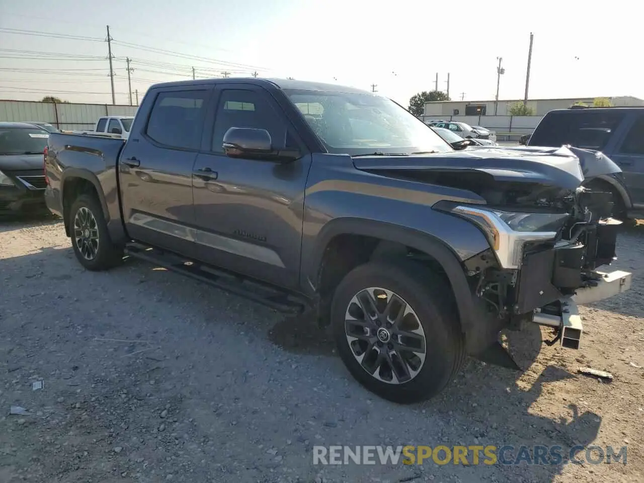 4 Photograph of a damaged car 5TFLA5DB6NX054114 TOYOTA TUNDRA 2022