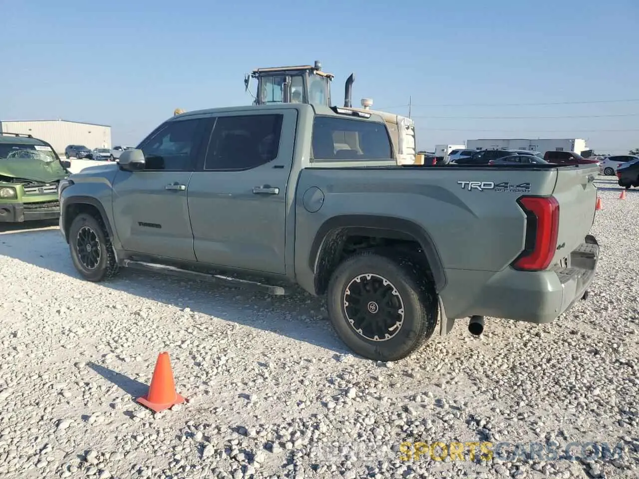 2 Photograph of a damaged car 5TFLA5DB7NX041856 TOYOTA TUNDRA 2022