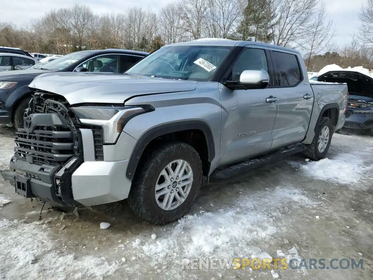 1 Photograph of a damaged car 5TFLA5DB8NX049514 TOYOTA TUNDRA 2022