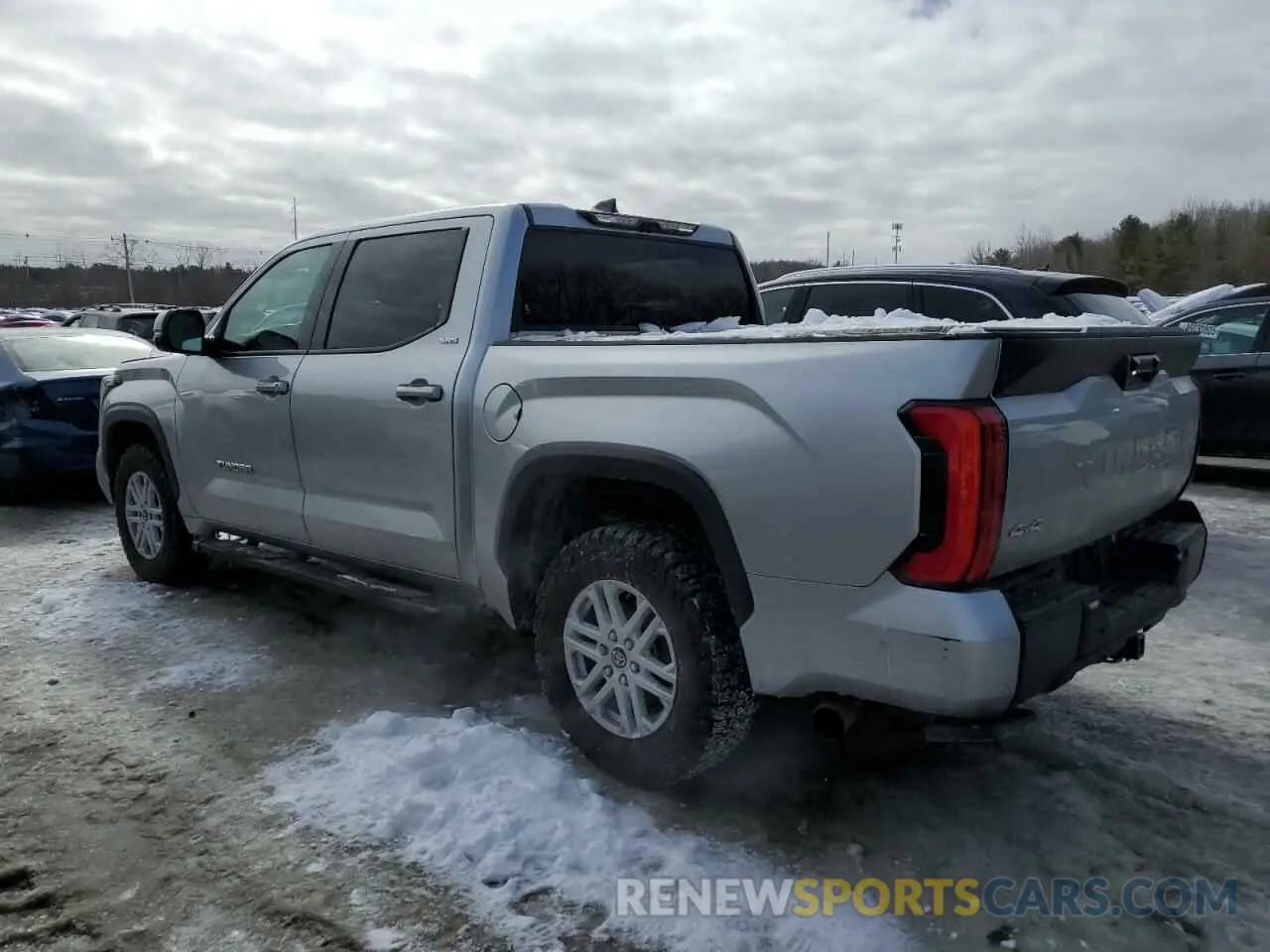 2 Photograph of a damaged car 5TFLA5DB8NX049514 TOYOTA TUNDRA 2022