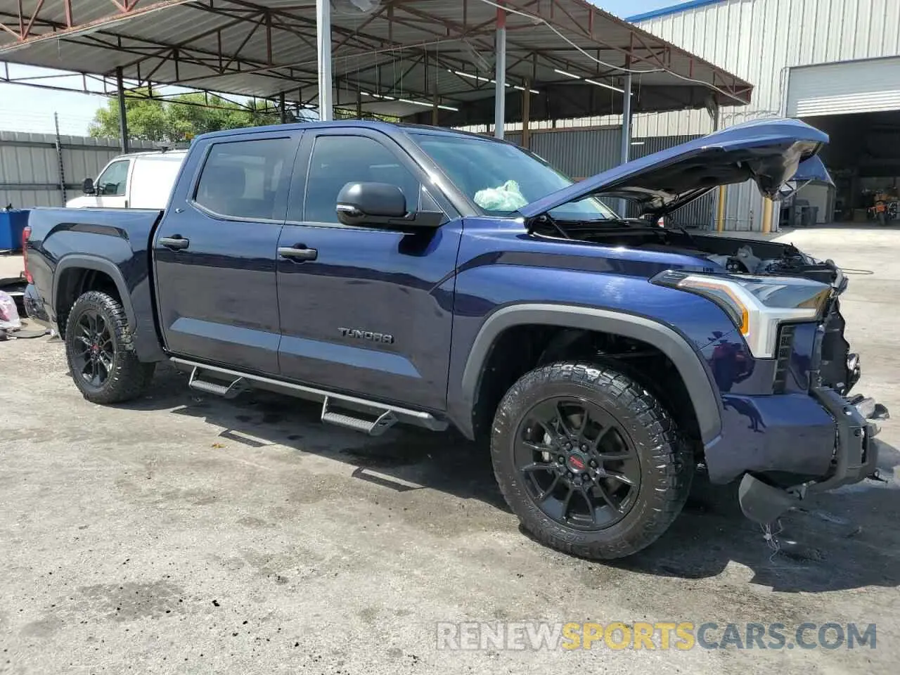 4 Photograph of a damaged car 5TFLA5DB8NX054549 TOYOTA TUNDRA 2022