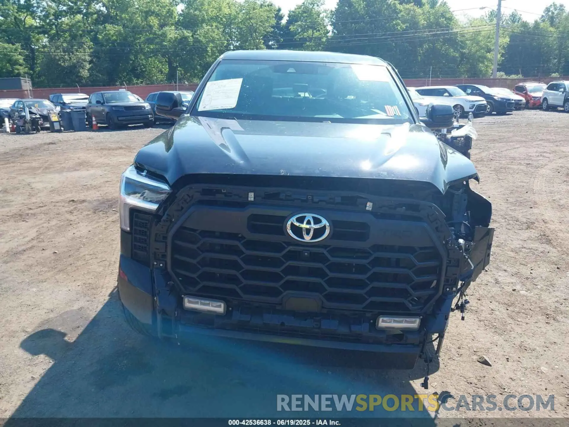 12 Photograph of a damaged car 5TFLA5DB9NX009104 TOYOTA TUNDRA 2022