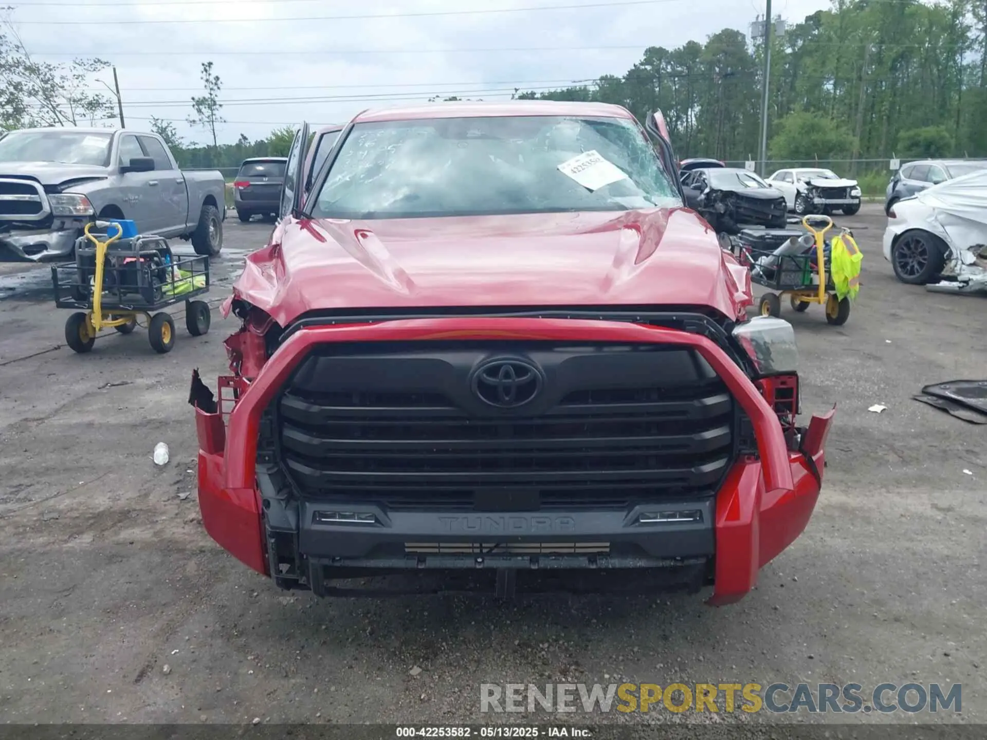 12 Photograph of a damaged car 5TFLA5DB9NX013749 TOYOTA TUNDRA 2022