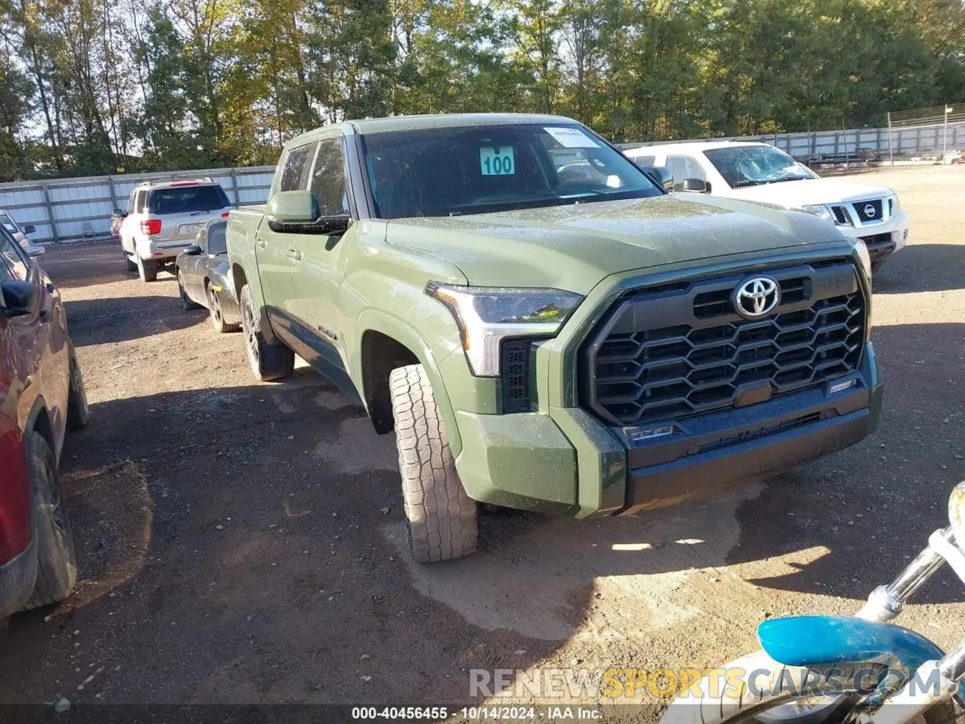 1 Photograph of a damaged car 5TFLA5DB9NX034083 TOYOTA TUNDRA 2022