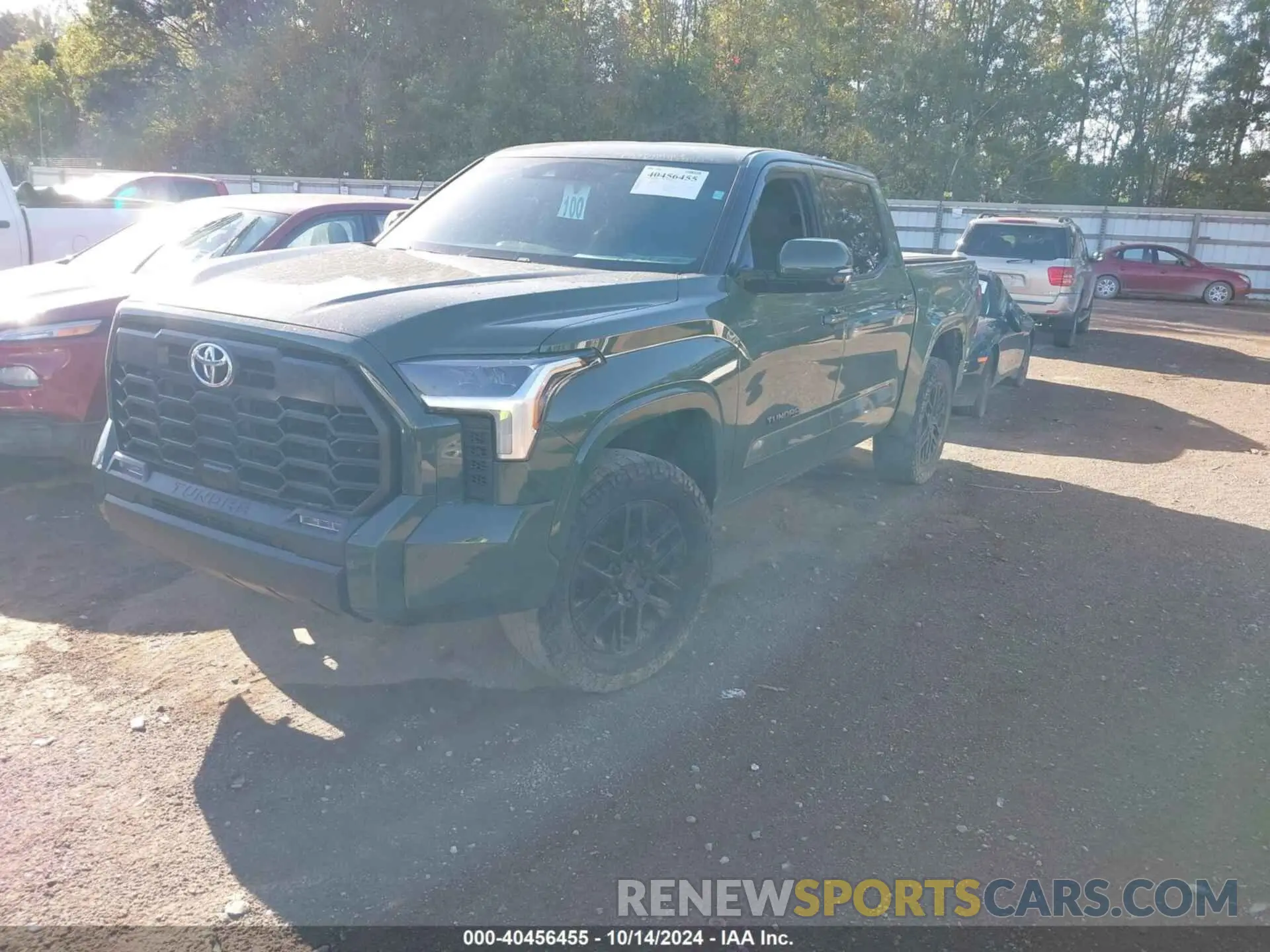2 Photograph of a damaged car 5TFLA5DB9NX034083 TOYOTA TUNDRA 2022