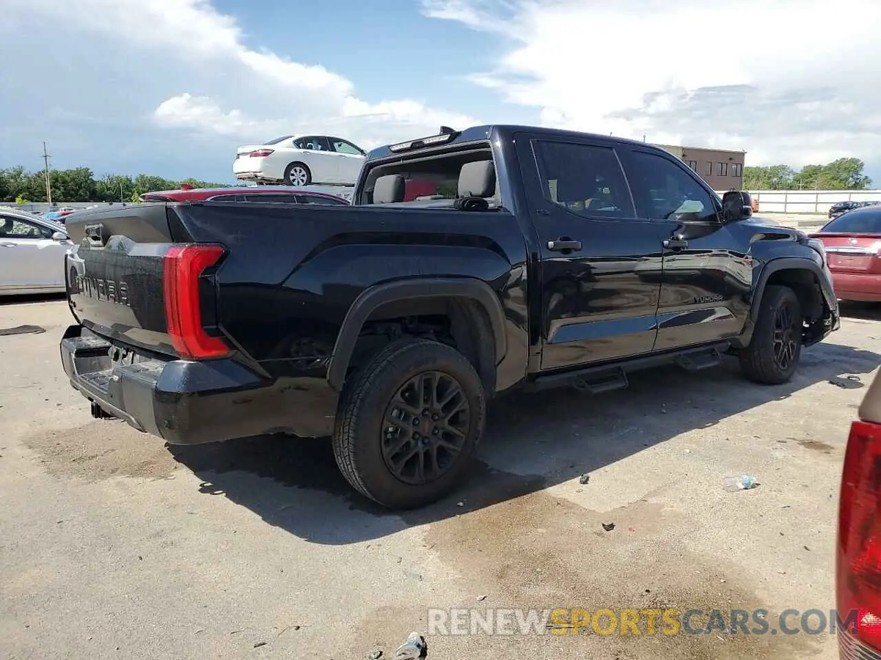 3 Photograph of a damaged car 5TFLA5DB9NX054592 TOYOTA TUNDRA 2022